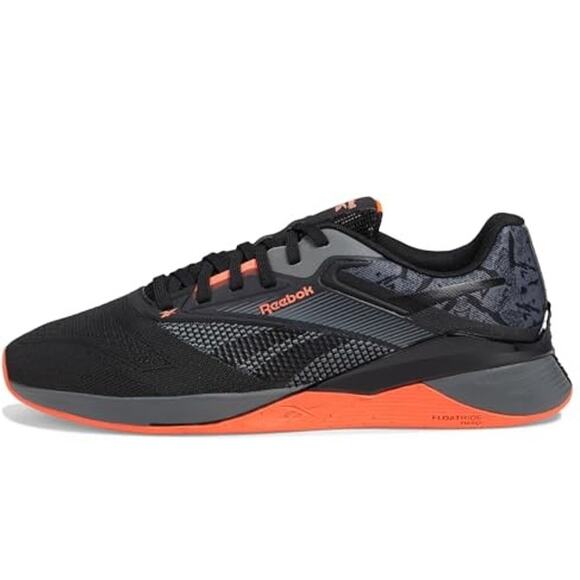Reebok Mens Nano X4 Training Sneakers US 14 EU 48.5 Black Orange Athletic NWOB main image 5